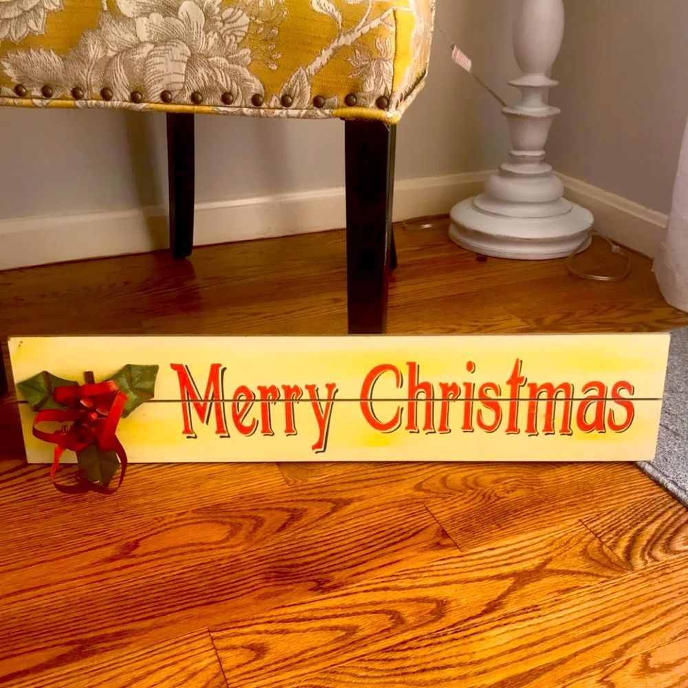Merry Christmas Sign